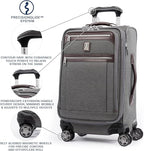 Travelpro Platinum Elite Softside Expandable Carry on Luggage, 8 Wheel Spinner - Image 2