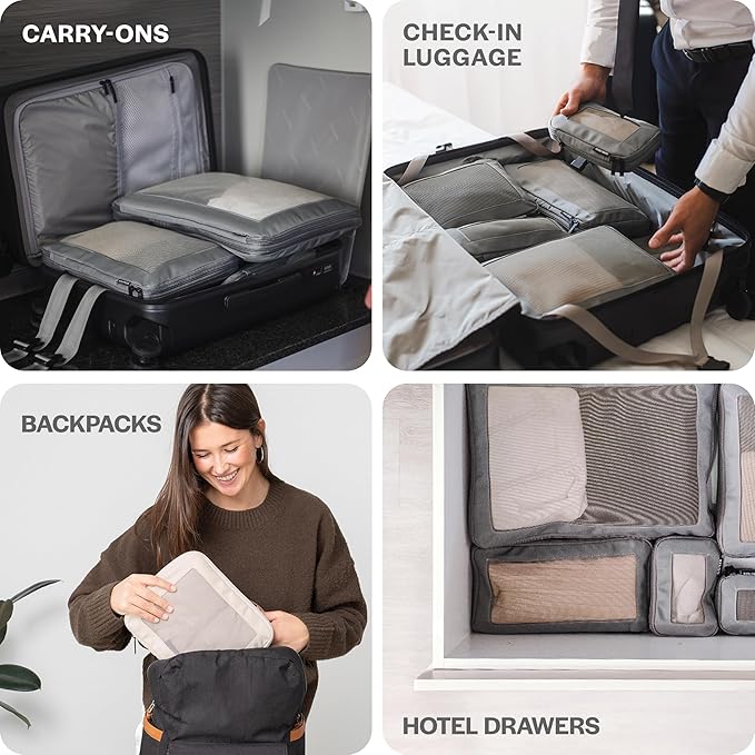Compression Packing Cubes for Travel - Image 9