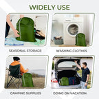 Laundry Bag with Locking Closure Drawstring – Extra Large Heavy Duty 100% Nylon - Image 4