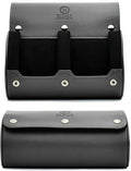 2 Watch Roll Travel Case for Men by MirageLuxuryTravel