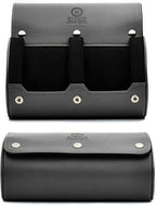 2 Watch Roll Travel Case for Men by MirageLuxuryTravel