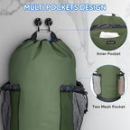 BALEINE 120L Laundry Bag Backpack, 900D Oxford Fabric Large Travel Laundry Bags - Image 3