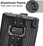 feilario 20" Aluminium Frame Hardside PC Carry on Luggage - Image 5