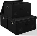 75 Quarts Extra Large Decorative Storage Bins by GraciadecoStorage