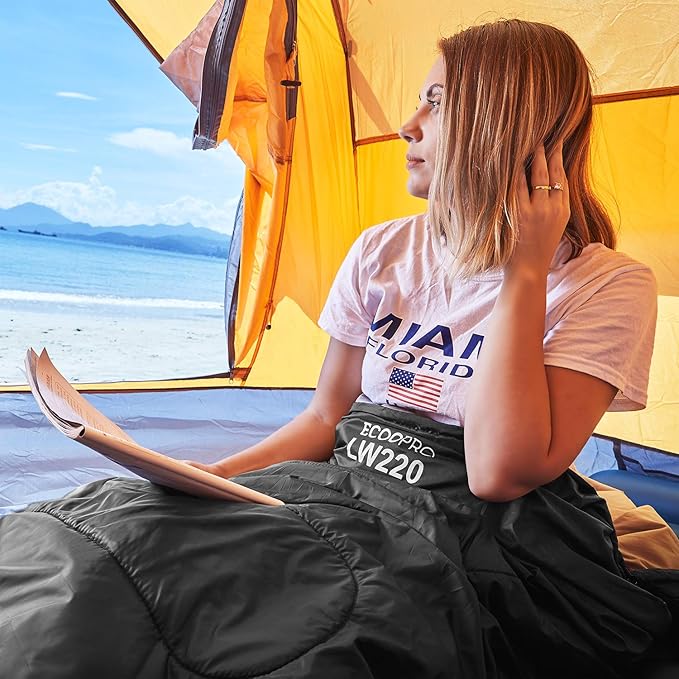 ECOOPRO Warm Weather Sleeping Bag - Image 5
