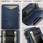 BULLIANT Men Wallet Gift Boxed, Slim Front Pocket Wallet Money Clip Card Holder - Image 4
