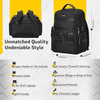 Laptop Business Backpack for Men & Women, Work Backpack Fits 15.6 Inch - Image 3
