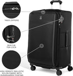 Travelpro VersaPack+ Lightweight Softside Expandable Checked Luggage, 8 Spinner - Image 4