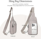 befen Genuine Leather Small Sling Bag - Image 5