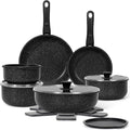 17 Pcs Pots and Pans Set Non Stick, Cookware Sets by SODAY