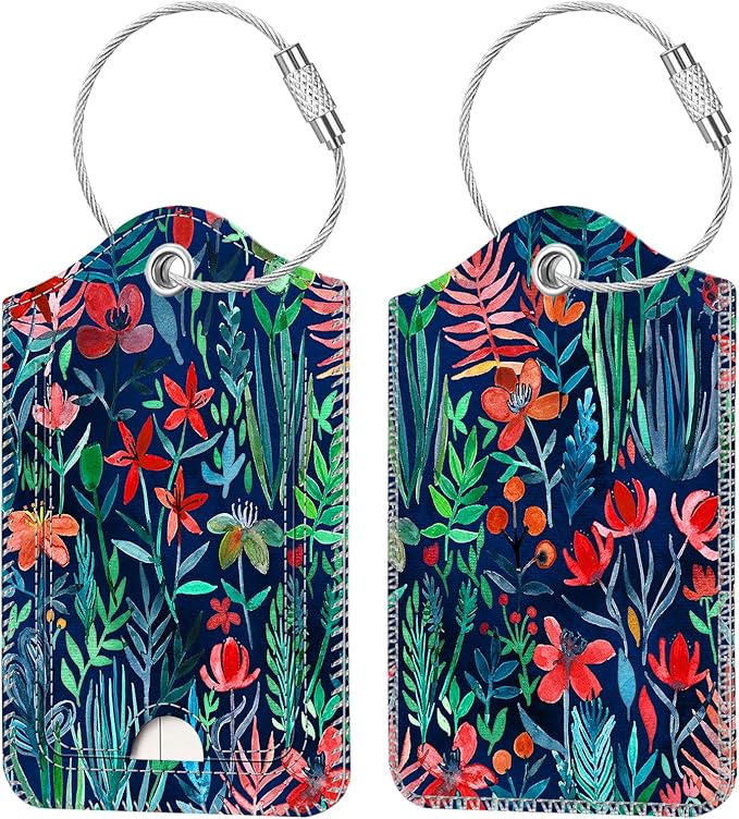 Fintie Luggage Tags, Privacy Cover ID Label by Fintie