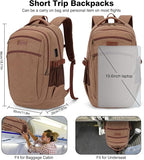 Tzowla Vintage Canvas Laptop Backpack - Image 6