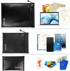 FunOwlet Fireproof Waterproof Document Bag, Fire and Water Resistant Safe - Image 5