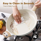 SENSARTE Ceramic Nonstick Frying Pan Skillet 12.5Inch Non Stick Pan - Image 7