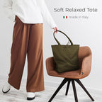 Italian Calf Leather Tote for Women - Image 4