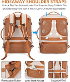 Travel Laptop Backpack, 42L Carry on Luggage, Flight Approved Expandable - Image 4