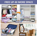 25 Pack Vacuum Storage Bags, Space Saver Vacuum Storage Bags, Vacuum Seal Bags - Image 3