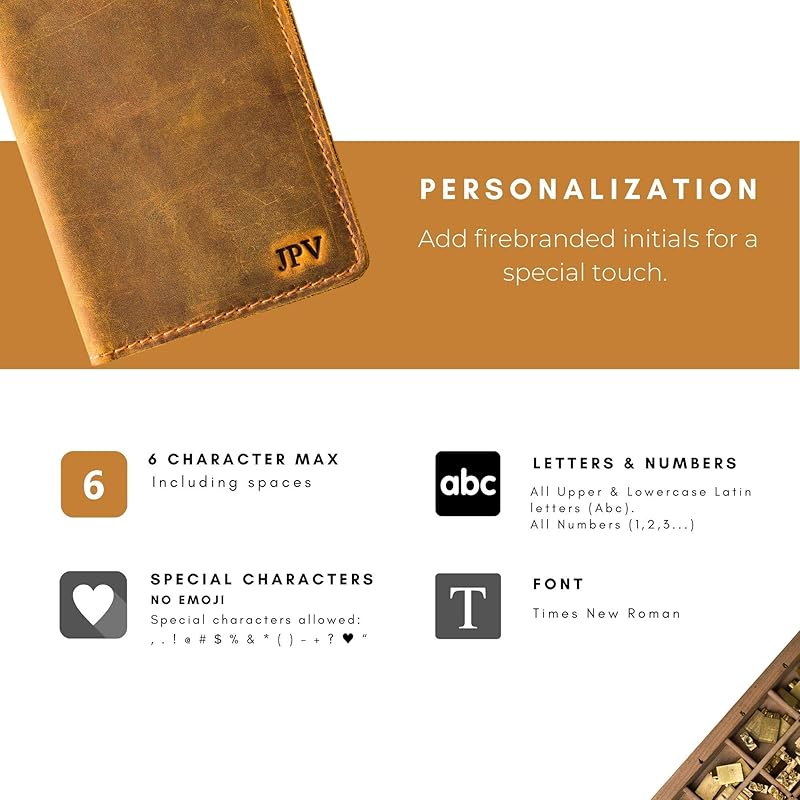 PEGAI Personalized Leather, Passport Holder - Image 3