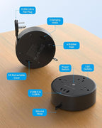TROND Retractable Extension Cord Power Strip - Image 7
