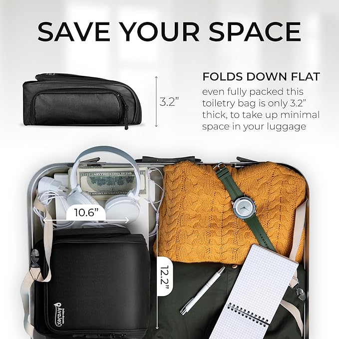 AvaJex Large Hanging Toiletry Organizer - Image 5