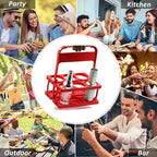 Plastic Drink Carrier, Foldable Cup Holder - Image 6