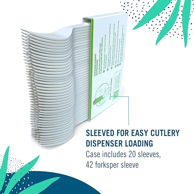 Preserve Compostable Fork, Made in USA, Medium Weight Cutlery - Image 6