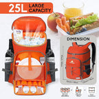 N NEVO RHINO Backpack Coolers Insulated Leak Proof 36/54 Cans, Portable - Image 4