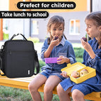 NOL Nylon Waterproof Kids Lunch Bag, Insulated Lunch Bag, Lunch box Cooler - Image 5