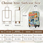 Luggage Cover, Travel Suitcase Covers, Elastic Suitcase Protective Cover - Image 2