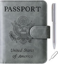 Passport Holder Cover Wallet Travel Essentials Leather Rfid Blocking Case by LOHASLIFE