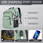 40L Expandable Laptop Backpack, Anti-thief Travel Backpack - Image 6