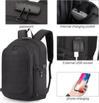 Tzowla Anti-Theft Water Resistant 17.3 Inch Laptop Backpack - Image 2