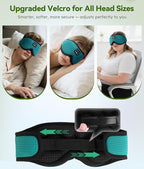 MUSICOZY Sleep Headphones Breathable Bluetooth Headband 3D Sleeping Headphones - Image 7