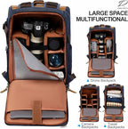 Padwa Lifestyle Blue Camera Backpack - Image 3