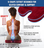Everlasting Comfort Doctor Recommended Memory Foam Seat Cushion - Image 3