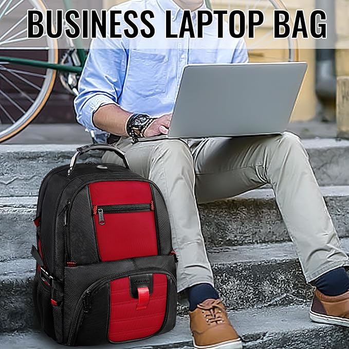 YOREPEK 18.4 Laptop Backpack, Large Backpacks Fit Most 18 Inch Laptop - Image 4