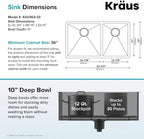 Kraus Kitchen Sinks Undermount - Image 4