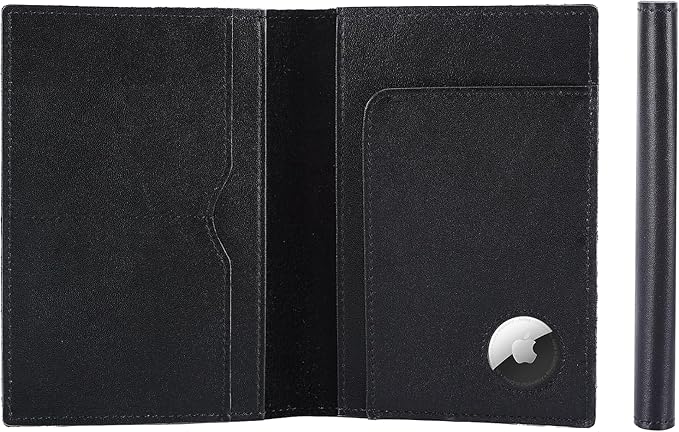STAR VISTA Albatross Leather Travel Passport Holder, Minimalist Design by STARVISTA