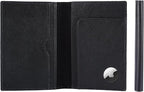STAR VISTA Albatross Leather Travel Passport Holder, Minimalist Design by STARVISTA