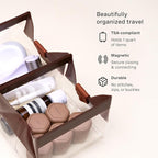 Cadence Parcel - Clear Dopp Kit - Durable and Leak-Resistant Travel Toiletry - Image 3