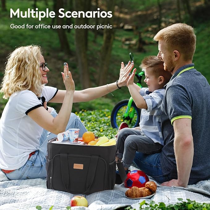 Lifewit Large Lunch Bag Insulated Lunch Box Soft Cooler Cooling Tote - Image 6