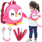 Accmor Toddler Harness Backpack Leash, Cute Penguin Kid Backpacks by Accmor