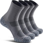 CWVLC Cushioned Compression Sport Quarter Socks by CWVLC