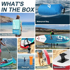 FBSPORT 11' Premium Stand Up Paddle Board, Yoga Board - Image 4