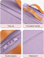 Women's Hanging Toiletry Bag, Waterproof Travel Cosmetic Organizer - Image 5
