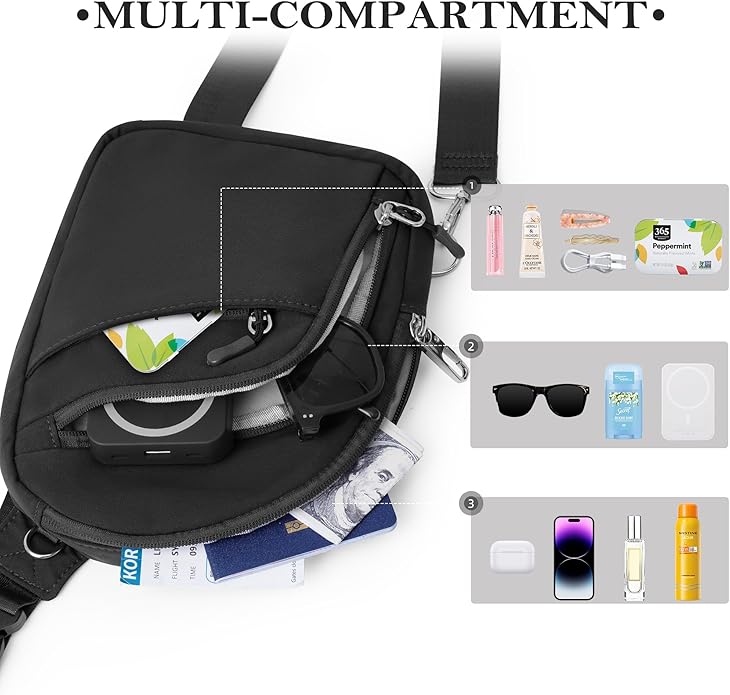 TOPEAST Anti Theft Crossbody Bag - Image 6