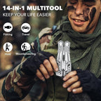 14-In-1 Multitool Pliers，Premium Portable Multi Tool ，with Safety Locking - Image 6