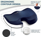 ComfiLife Premium Seat Cushion – 100% Memory Foam Office Chair Cushion - Image 3