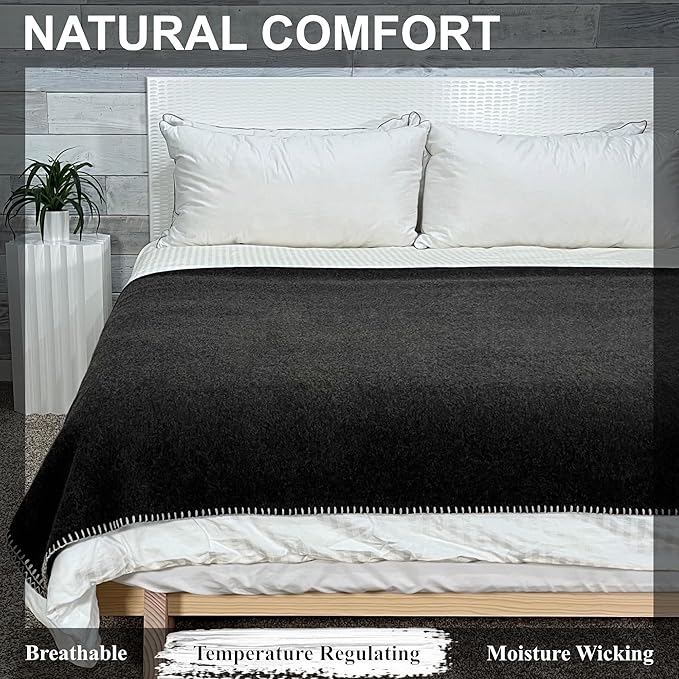 EKTOS 100% Virgin Wool Blanket, Survival and Bushcraft - Image 4