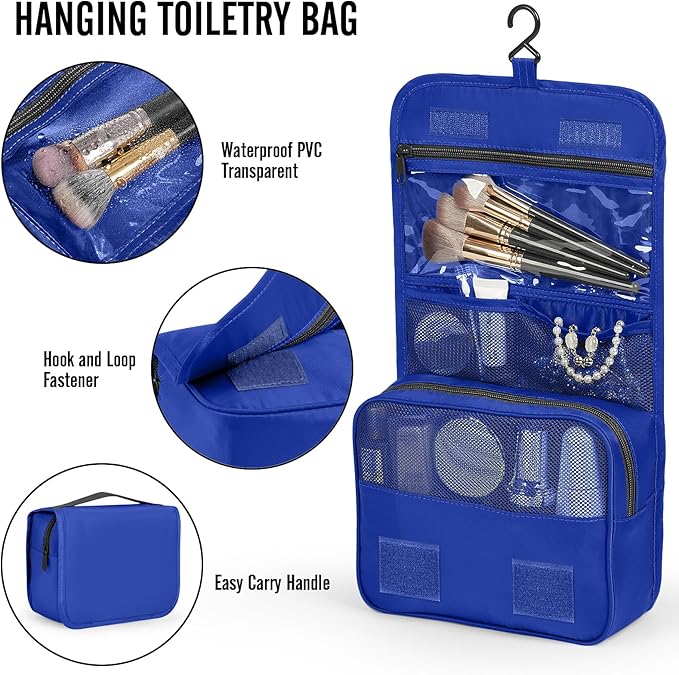 Veken 10 Set Packing Cubes for Travel Essential, Suitcase Organizer Bags in 4 - Image 3